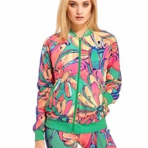 Adidas Originals x Farm Rio Banana Zip Jacket S